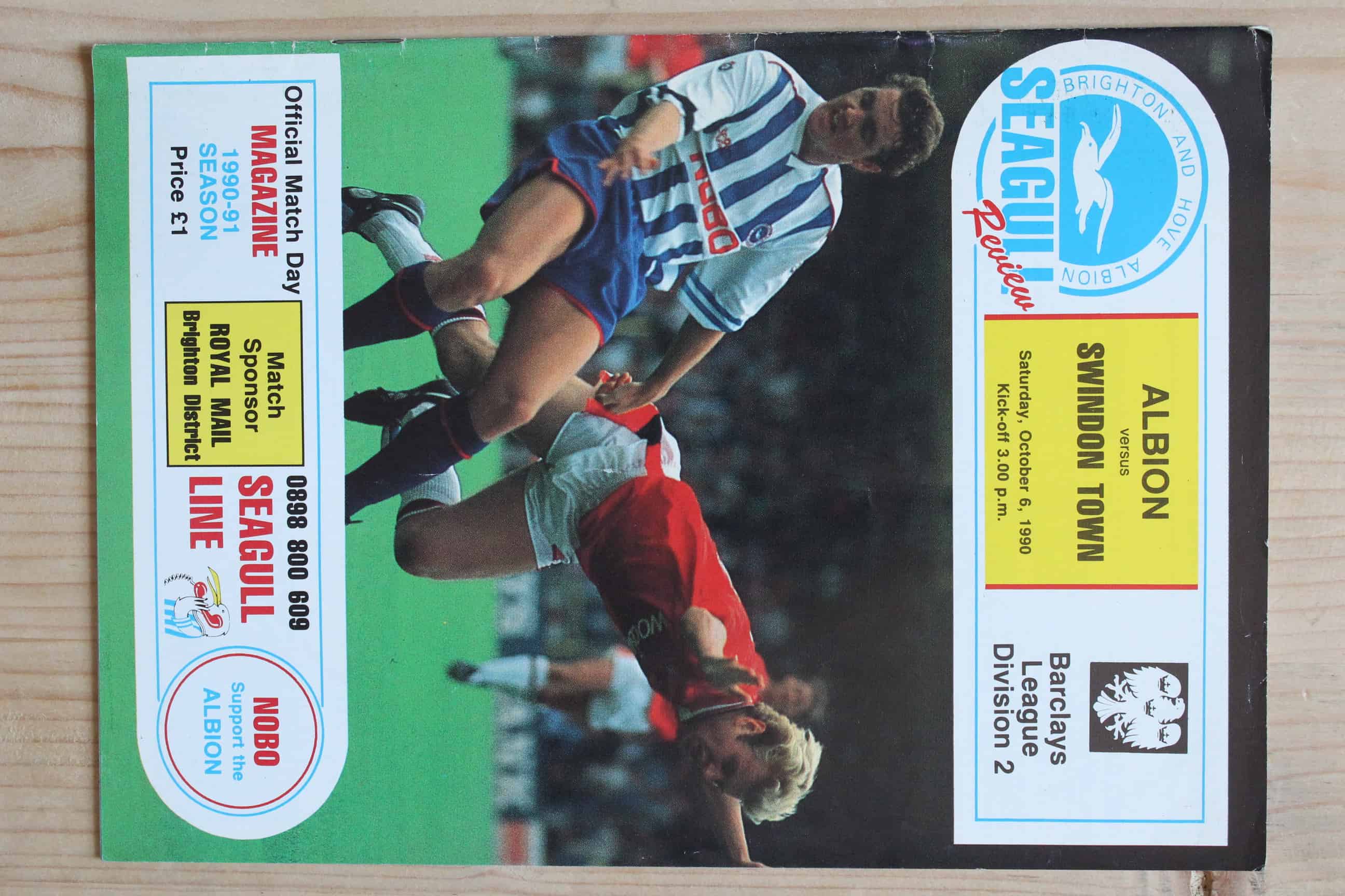 Brighton & Hove Albion FC v Swindon Town FC